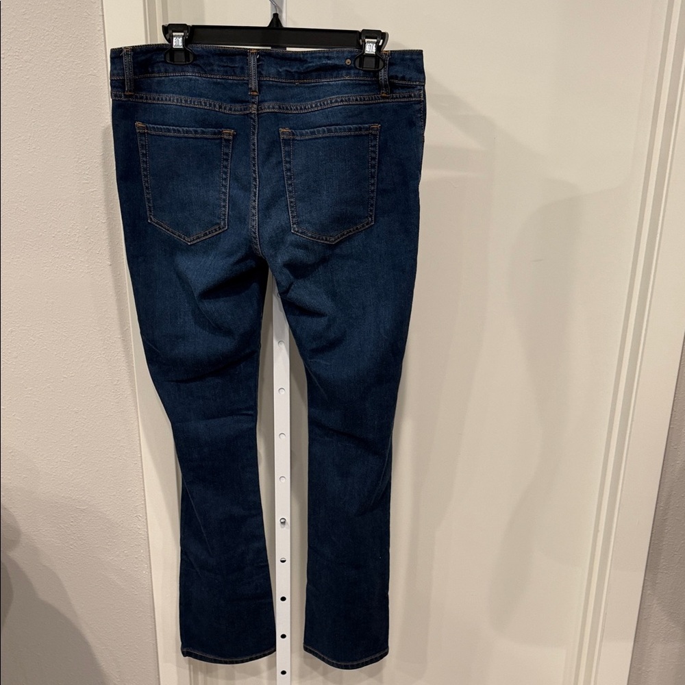 CAbi Laguna Slim Boyfriend Jeans Style 222 Dark Wash Sz 6 - Picture 3 of 6